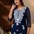 Women Paisley Embroidered Chikankari Kurta