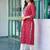 Women Ethnic Motifs Dyed Chikankari Kurta