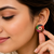 Certified natural freshwater pearls jewellery floral design, stud closure, festive wear, multi-stone setting,traditional