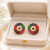 Certified natural freshwater pearls jewellery floral design, stud closure, festive wear, multi-stone setting,traditional
