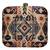 Geometrical pattern printed clutch bag for women