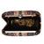 Geometrical pattern printed clutch bag for women