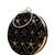 Black based rosegold sequins embroidery clutch