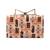 Ornate elegance printed clutch bag for women