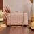Pink elegant embroidery clutch bag for women