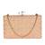 Pink elegant embroidery clutch bag for women