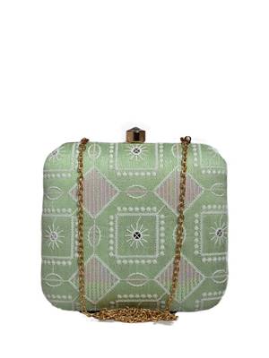  embroidered box clutch bag for women 2