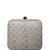  printed box clutch bag for women