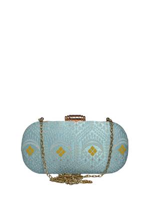  party blue clutch bag for women 2