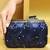  embellished box clutch with shoulder strap