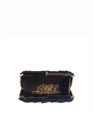  embellished box clutch with shoulder strap 4