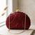  green embroidered box clutch bag for women