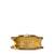  orange embroidered box clutch