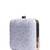  white based clutch bag for wonen with detachable strap