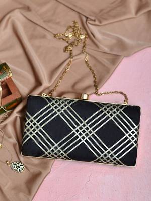  embroidered box clutch bag for women 1