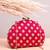  red based golden floral embroidery clutch bag for women with detachble strap