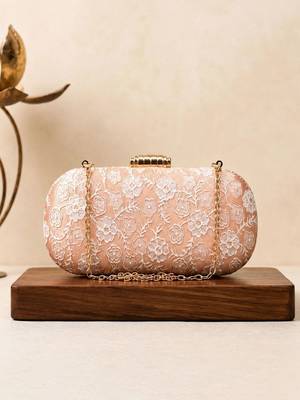   embroidered box clutch bag for women 2