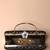   black based silver sequins embroidery clutch bag for women with detachble strap