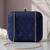   royal blue based sequins embroidery clutch bag for wonen with detachable strap