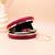   crimson luxe velvet stripe embroidery clutch bag for women with detachble strap