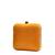  yellow embroidered box clutch bag for women with detachble strap