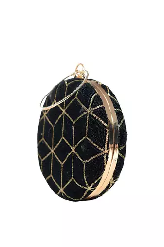   embroidered box clutch bag for women with detachble strap