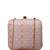  embroidered box clutch bag for women with detachble strap