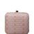  embroidered box clutch bag for women with detachble strap