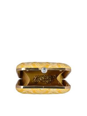  embroidered box clutch bag for women with detachble strap 4