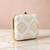  women embroidered fabric box clutch bag for women with detachble strap