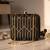  black embellished box embroidred clutch
