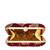 women printed fabric box clutch