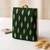  green based brocade fabric ethnic clutch bag for women