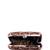  maroon based thread work embroidery clutch bag for wonen with detachable strap