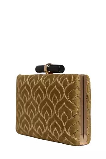  embellished box clutch bag for women