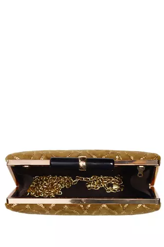  embellished box clutch bag for women