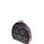  black based silver sequins fabric clutch bag for women with detachable chain strap