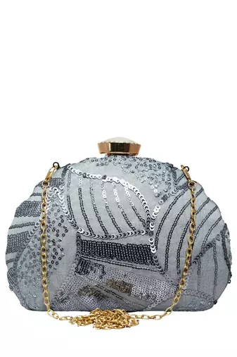  embellished box clutch bag for women
