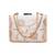  ivory white gold embroidered clutch