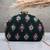  emerald blossom clutch bag for women