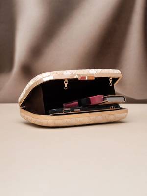  pearl ivory elegance embroidered clutch 4