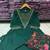 Green cotton floral print kurta set with dupatta for women