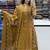 Yellow cotton floral print kurta set with dupatta for women
