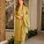 Floral printed pure cotton kurta trouser dupatta set for women