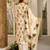 Floral printed pure cotton kurta trouser dupatta set for women