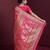 rani pink banarasi soft silk blend saree with dupatta