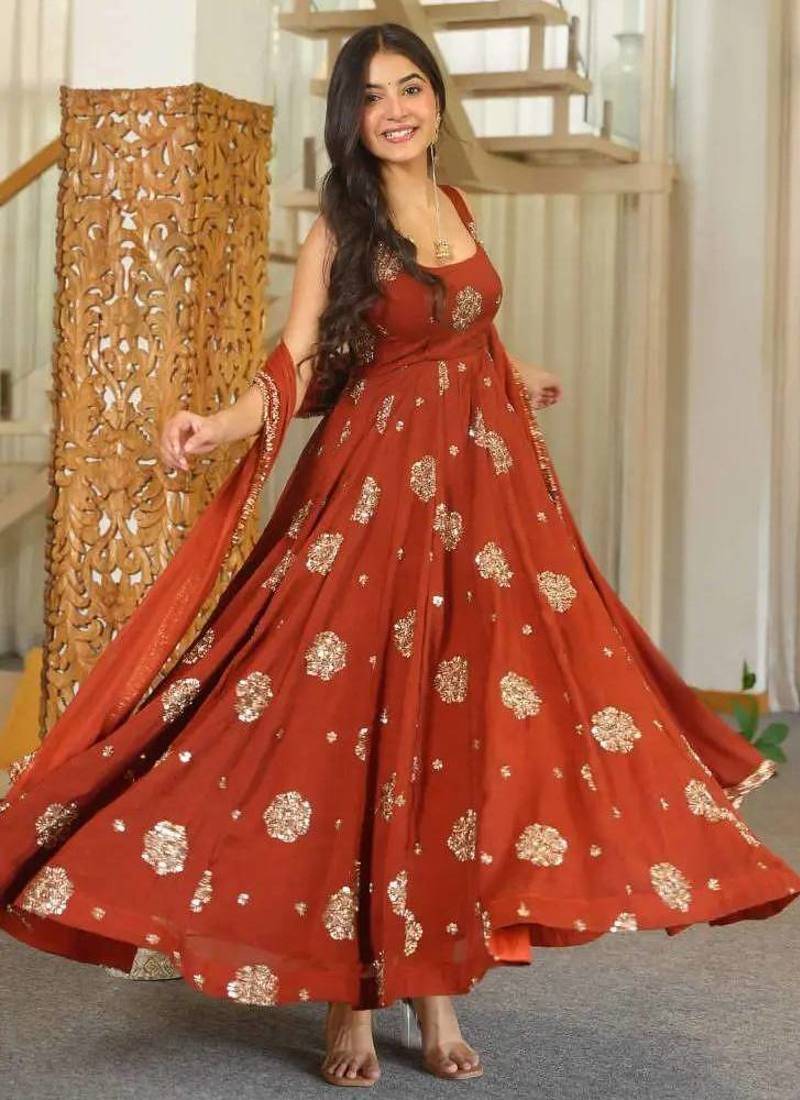Premium designer anarkali set