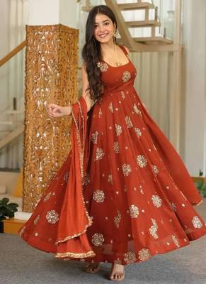 Premium designer anarkali set 2