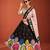 Navratri Garba Special Satin Silk Printed Lehenga Choli for Women with Matching Blouse and Dupatta Set