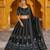 Navratri Garba Special Satin Silk Printed Lehenga Choli for Women with Matching Blouse and Dupatta Set